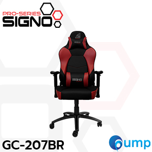 Signo E-Sport GC-207BR Branco Gaming Chair - (สีดำ/แดง)