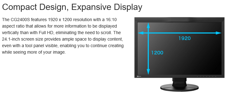 EIZO ColorEdge CG2400S 01