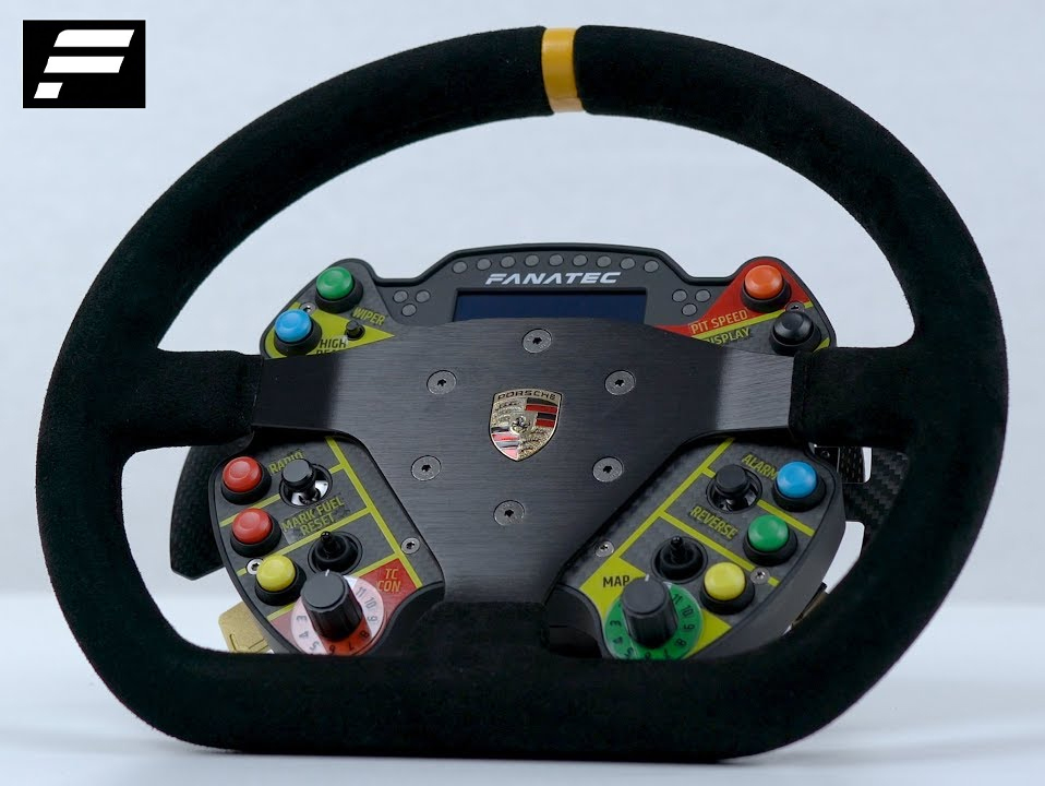 Volant De Course Fanatec Clubsport – Porsche 911 GT3 – Occasion