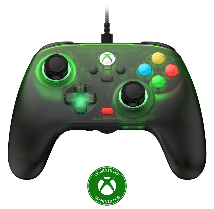 GameSir T7 Pro Retro Green View 1