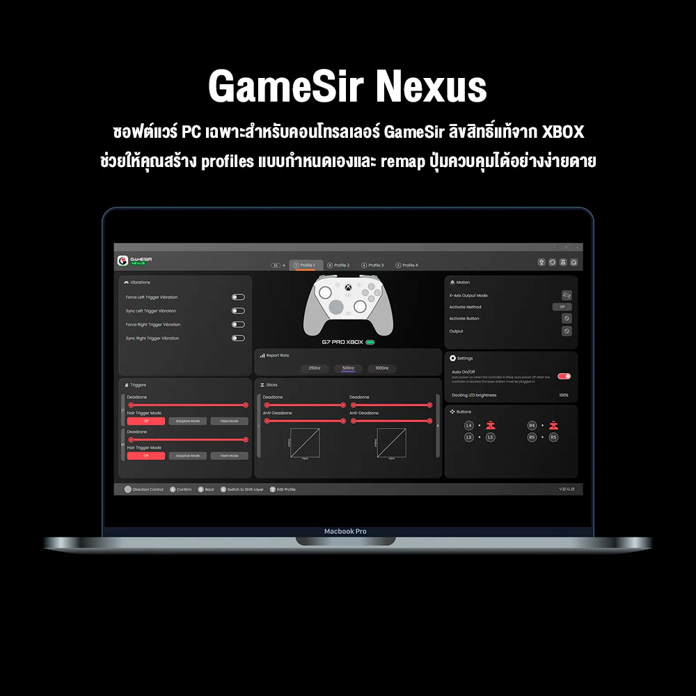 GameSir T7 Pro Retro Green Product 07