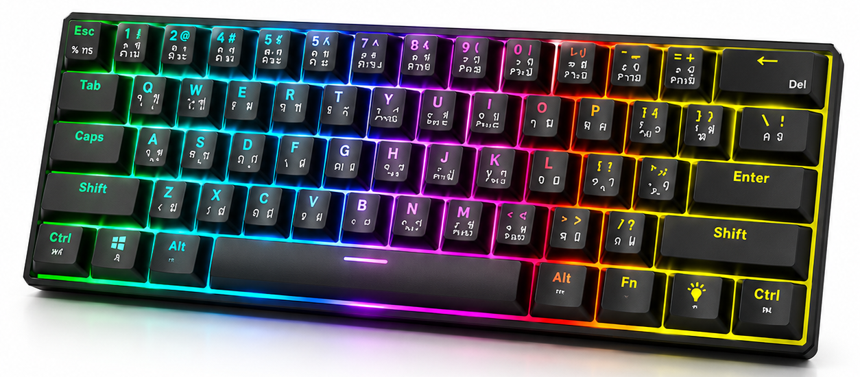 Neolution FURY Mechanical Keyboard View 01