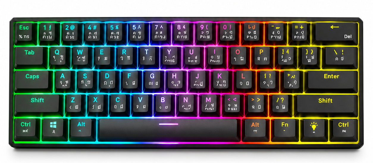 Neolution FURY Mechanical Keyboard View 02