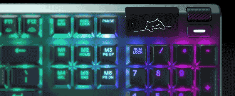 ขาย Steelseries Apex 5 RGB OLED Mechanical Gaming Keyboard - Blue