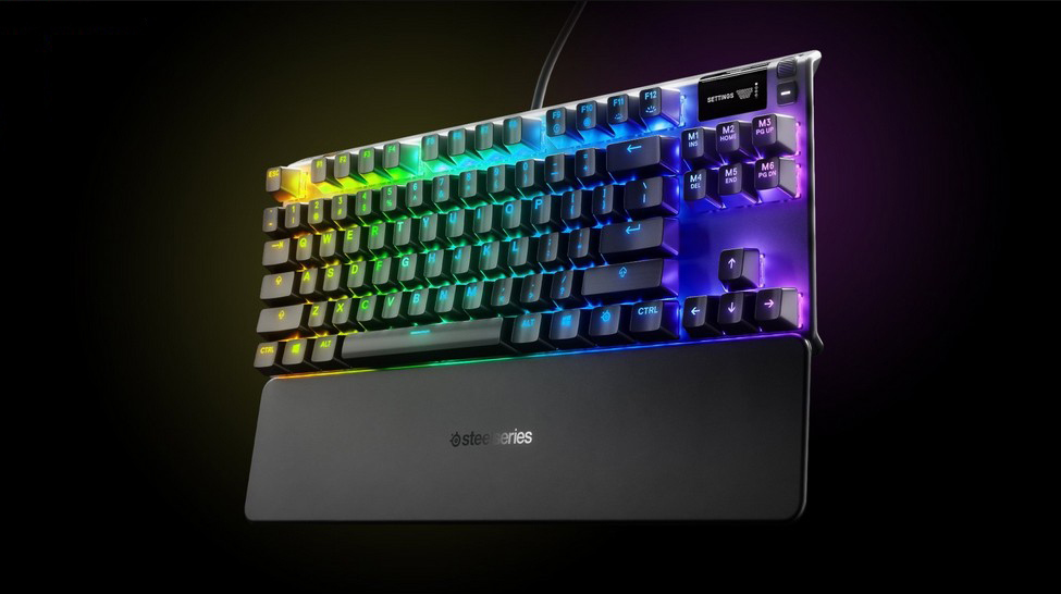 ขาย Steelseries Apex Pro Tkl Mechanical Gaming Keyboard Adjustable Switches Eng ราคา 8 290 00 บาท