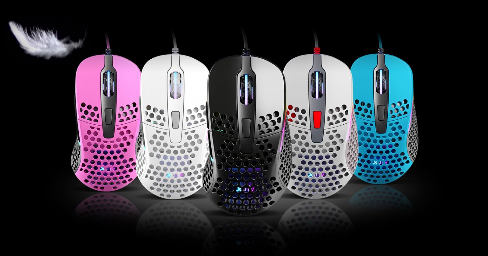 ขาย Xtrfy M4 Rgb Ultra Light Gaming Mouse Black ราคา 2 490 00 บาท