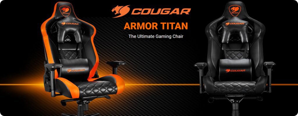 COUGAR, Cougar Armor Titan Pro Ergonomic Gaming Chair - Orange Version