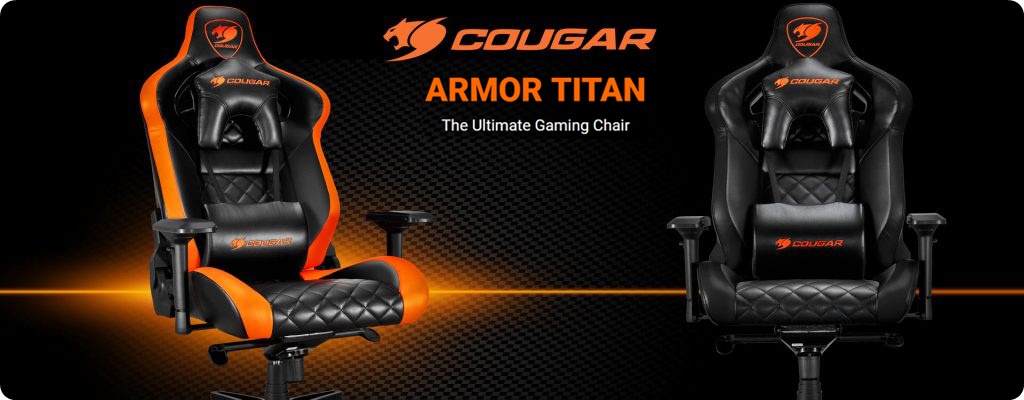 COUGAR ARMOR TITAN PRO GAMING CHAIR ALUMN-BASE/4D-ARMREST/PVC-LEATHER